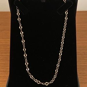 18” authentic real gold necklace